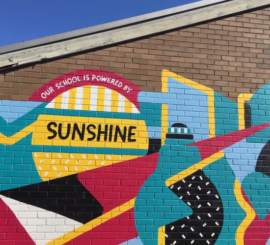South Sydney High Solar Mural